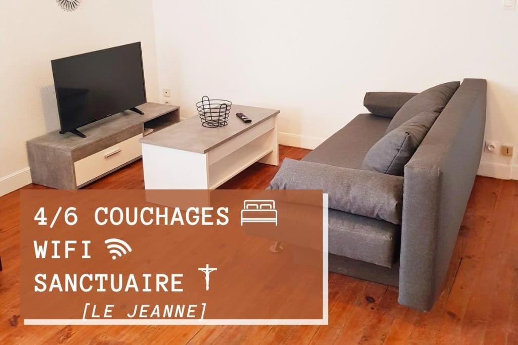 Le Jeanne 4/6 Couchages, Wifi, Sanctuaire Apartment